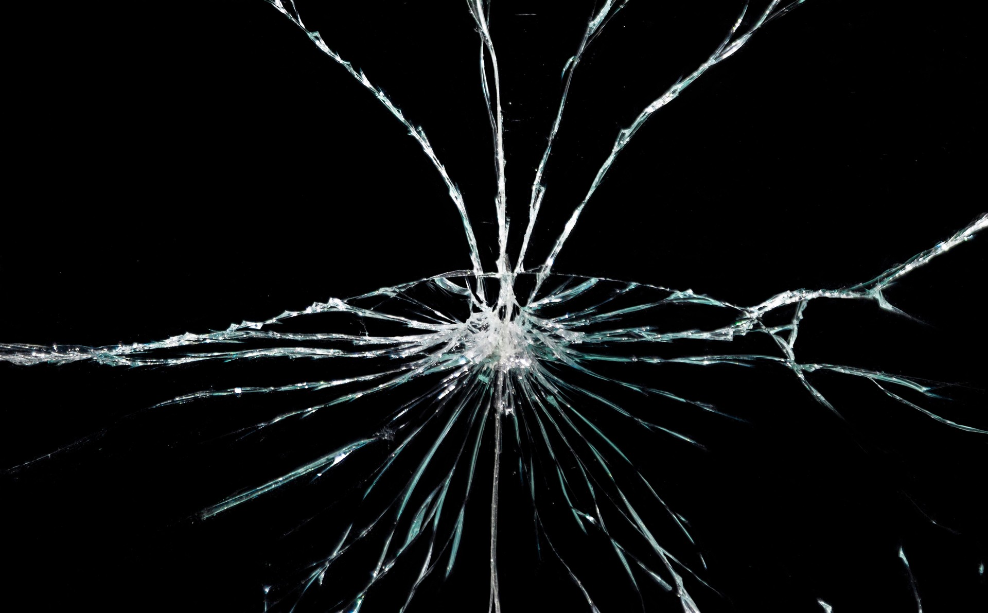 Broken glass